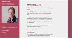Desktop Screenshot of marijkebaljon.nl